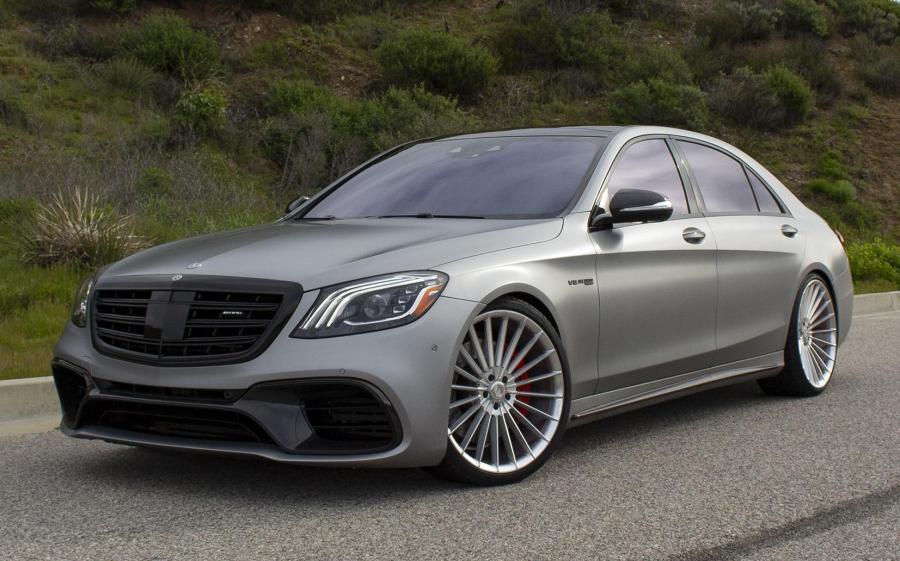Mercedes-AMG S63 Matte Grey on Forgiato Wheels (TEC MONO 1.1) '2019